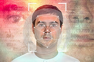 Man face recognition - biometric verification