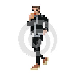 Man fashion pixel