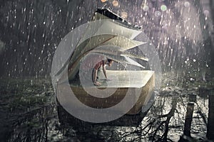 Safety in the rain storm