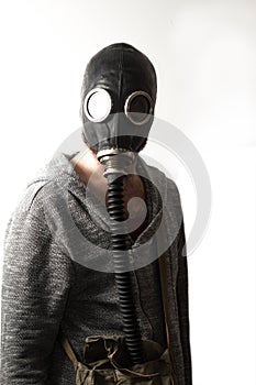 Man Gas Mask