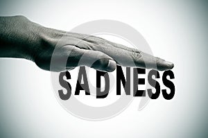 Sadness photo