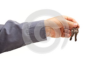 Man Handing Over the Keys