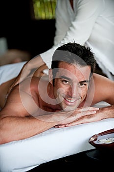 Man Having Massage