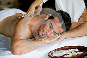 Man Having Massage