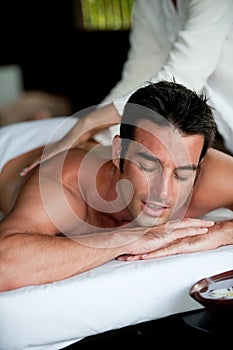 Man Having Massage