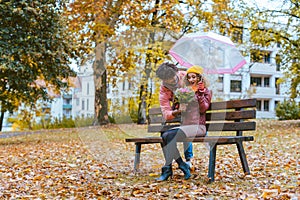 Man having to apologize to his wife or girlfriend