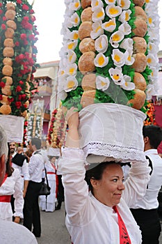 The Trays Festival. Festa dos Tabuleiros, Tomar. photo