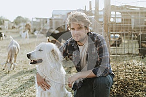 A man and his dog, The Sanctuary at Soledad photo