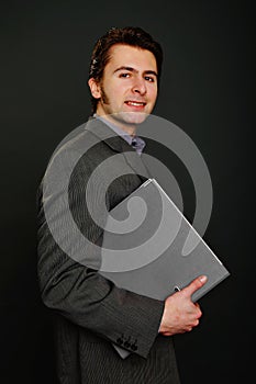 Man hold worktops photo