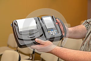 Portable Bar Code Printer