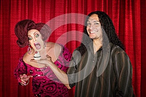 Man with Hungry Drag Queen