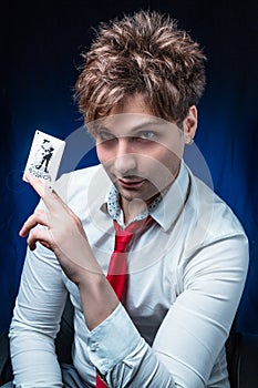 Man illusionist