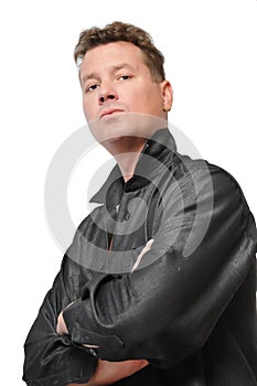 The man with an imperious look