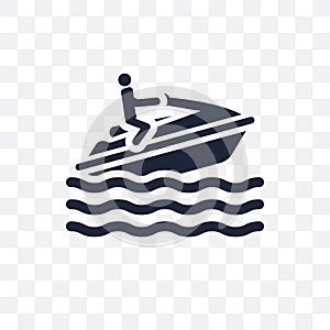 man Jet ski transparent icon. man Jet ski symbol design from People collection.