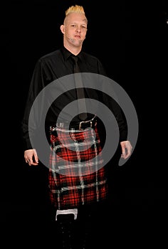 Man in kilt