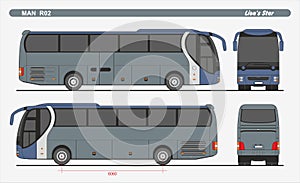 MAN Lions Star R02 Passenger Bus 2004