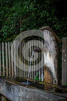source of drinking water on the streets of the city