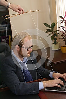 Man-marionette's typing