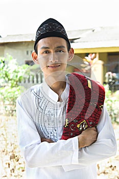 Man in muslim costume