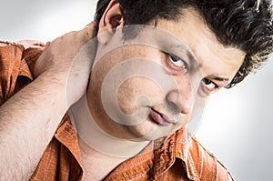 Man with neck img