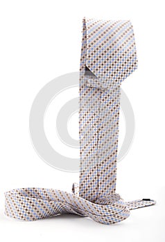 Man necktie in cobra pose