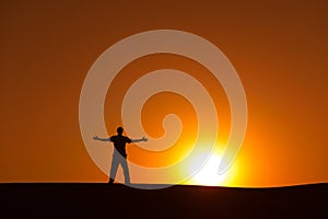 Heroic achievement by men