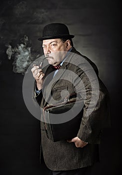 Man with a pipe