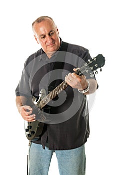 Man Playing Guitar