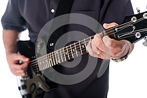 Man Playing Guitar