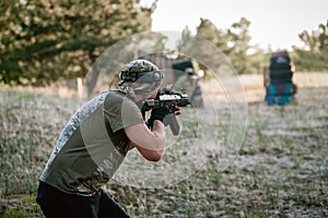 Lasertag shooting game