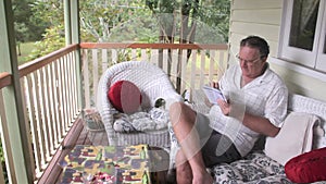 Man Playing Sudoku Tilt