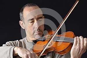 Man playing violin