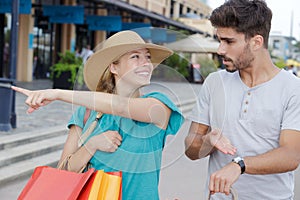 man pointing to something