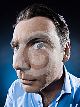 Man Portrait Suspicious