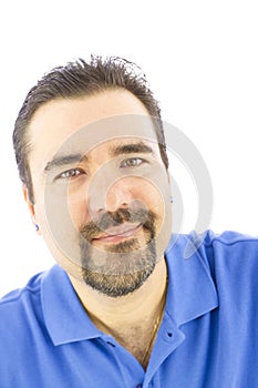 Man with a positive smile