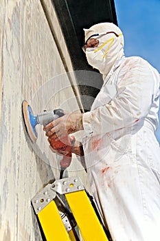 Man power sanding