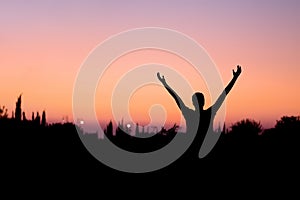 Man Praising in Nature