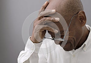 man praying to God worshipping with people stock image stock photo