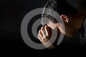 Man Praying