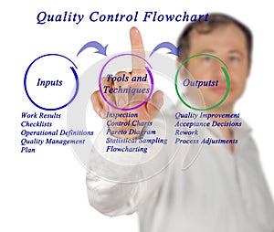 Quality control flowchart photo