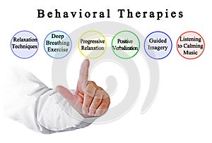 Presenting Six Behavioral Therapies photo