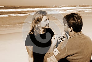 Man proposing photo