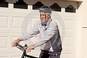 Man on Pushbike