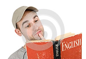 Man Reading Book