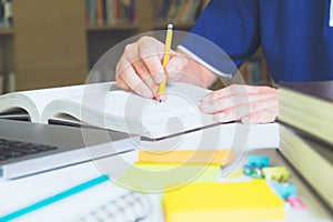 Man reading a book. Education, Academic, Learning and Exam concept..Man reading a book. Education, Academic, Learning and Exam co