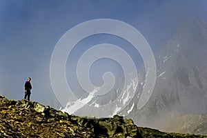 Man On A Ridge