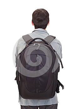 Man with a rucksack
