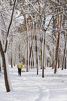 Man running