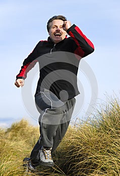 Man running