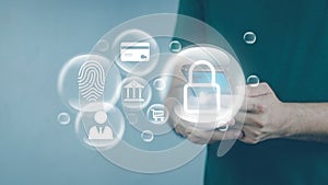 cyber security concept